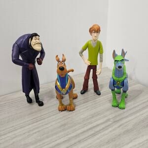 Scoob! Scooby Doo Movie Dynomutt Super Scoob Dick Dasterdly Shaggy Figure